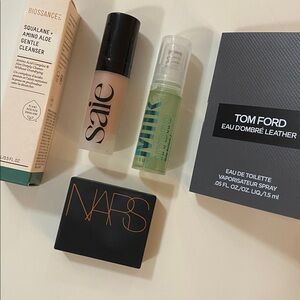 Brand New Deluxe Sample Makeup Bundle - Tom Ford Perfume, Nars Laguna Bronzer…